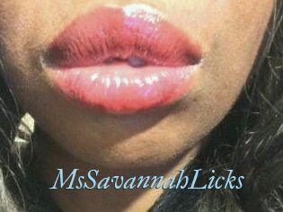 MsSavannahLicks