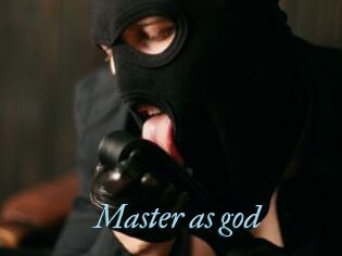 Master_as_god