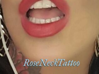 RoseNeckTattoo