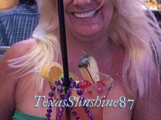 TexasSunshine87